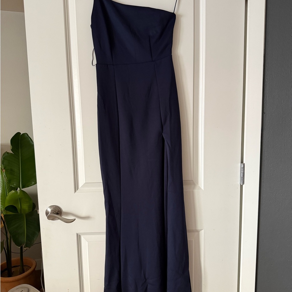 Showpo Elegant Navy Blue Women's Dress